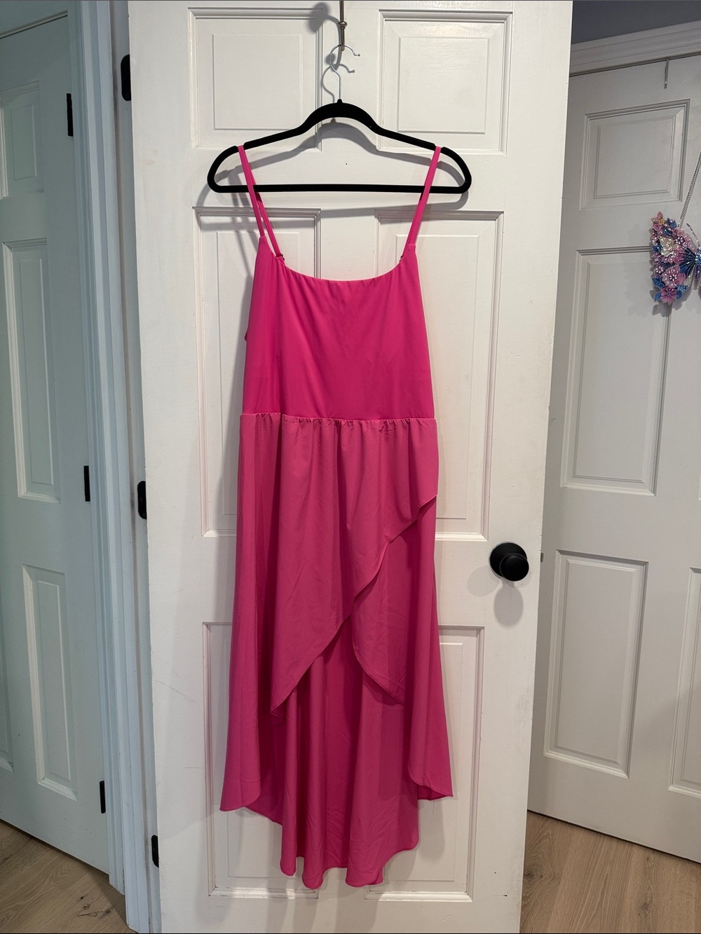 HALARA Pink Sports Bra-Style Dress
